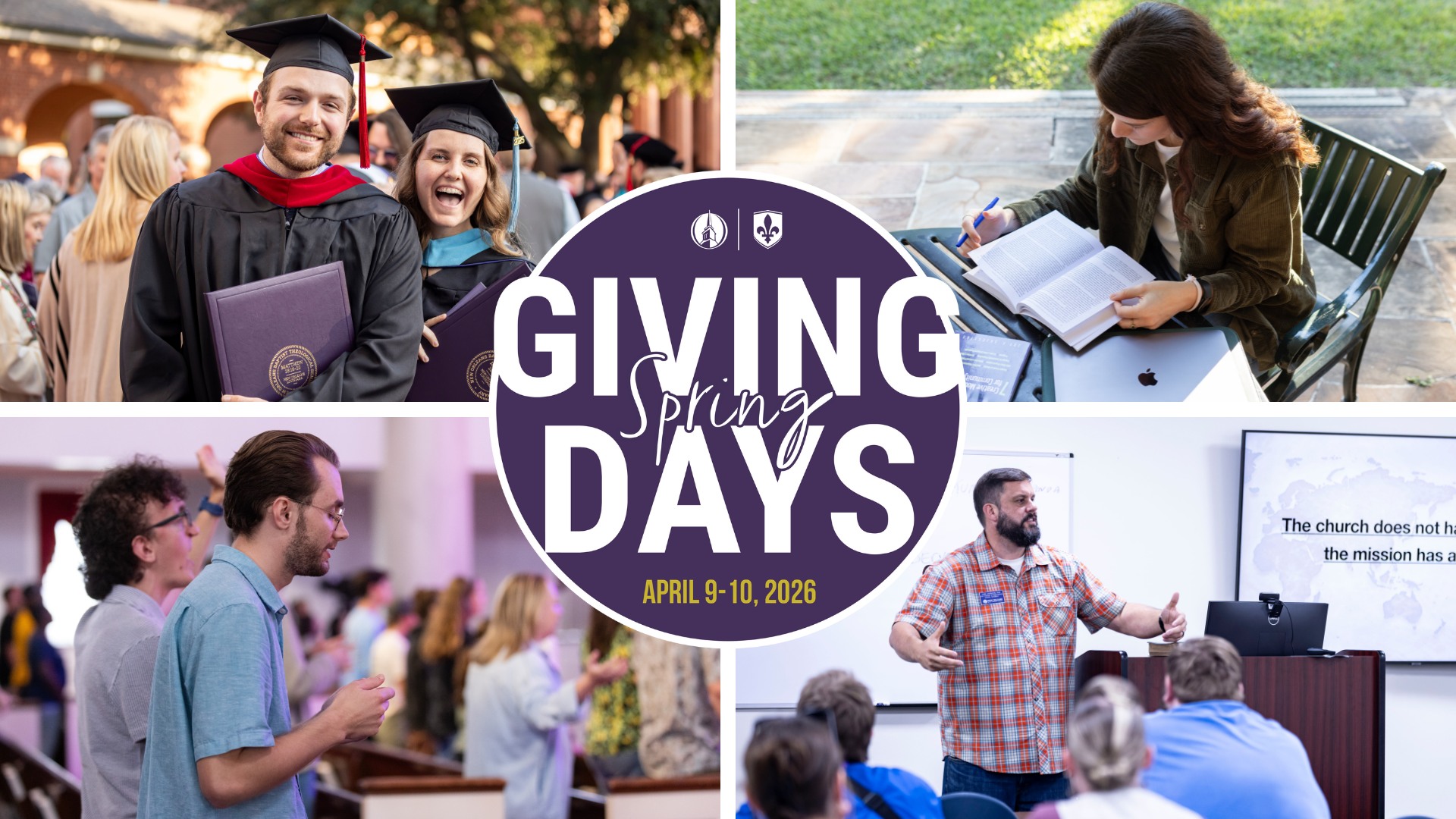 Spring Giving Days, April 9 & 10